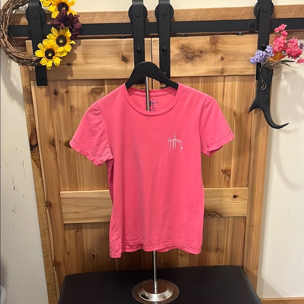 Guy Harvey Vibrant Pink Short Sleeve Tee